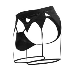CandyMan String Jarretière Kamat Noir
